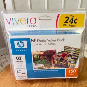 Vintage HP Photo Value Pack – Custom 02 Series – Sealed! NEW RARE